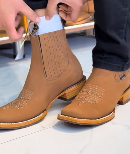 Men's Brown Western Boots