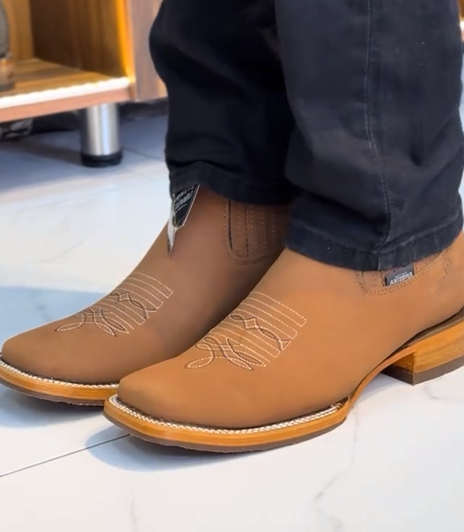 Men's Brown Western Boots