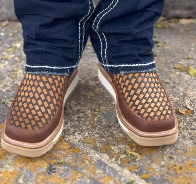 Men's Marcoa Contemporary Braided Western Boot