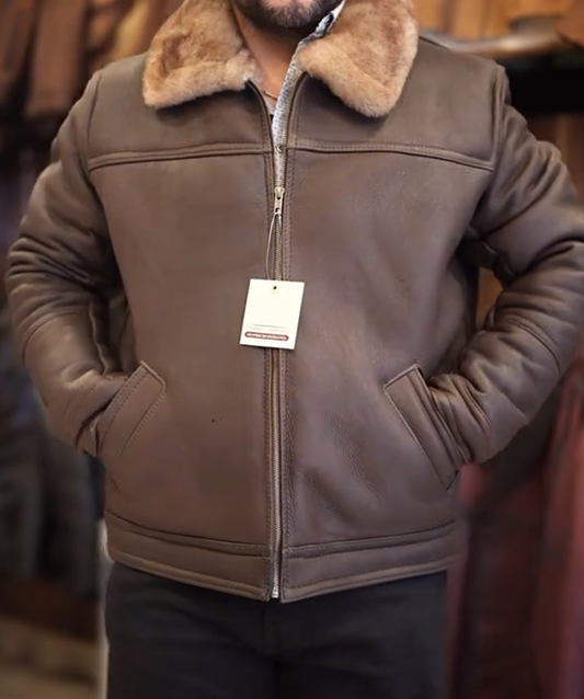 Short Sheepskin Jacket