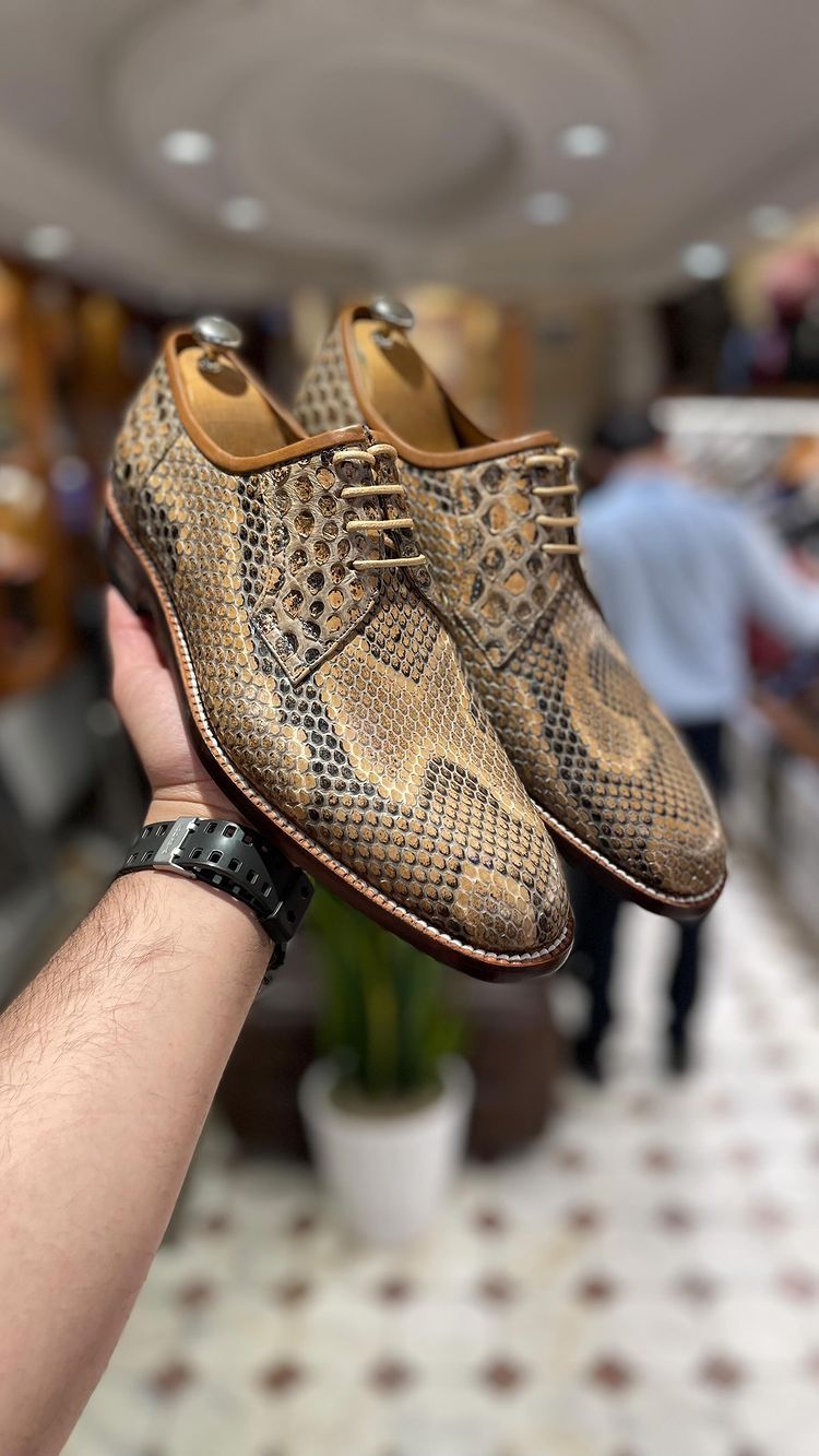 Men's Snakeskin Shoes