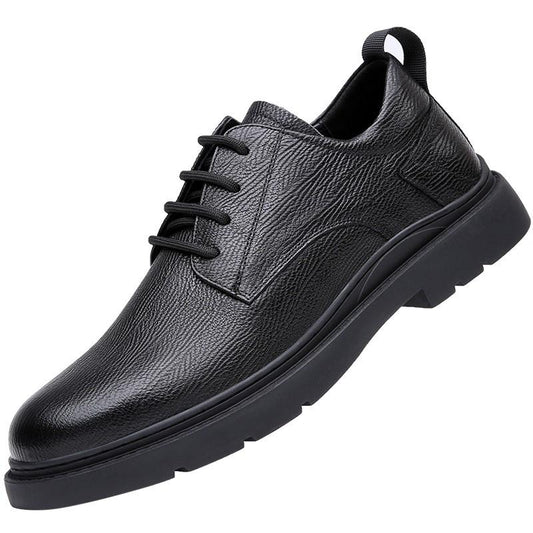 Men's Business Soft Cowhide Casual Derby Shoes