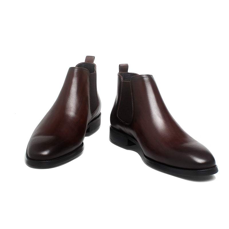 √High -quality Dedication√Men's New High Quality Genuine Leather Versatile Casual Boots