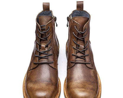 Men's Leather Welt Work Boots