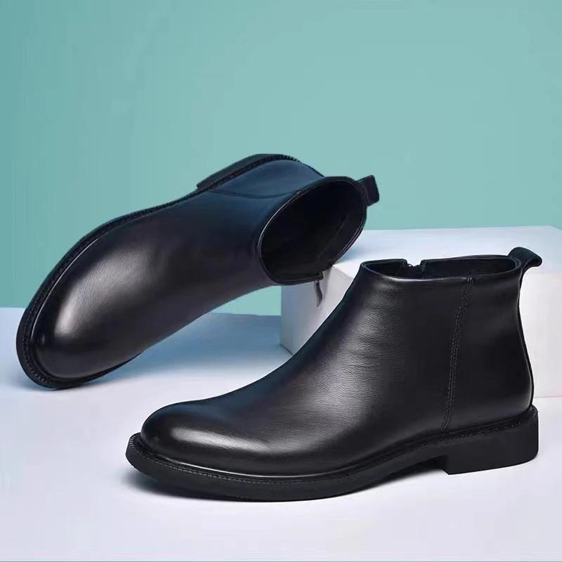 Men's new comfortable non slip Chelsea Boots