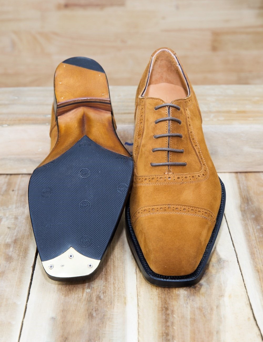 Men's Suede Lace-Up Shoes