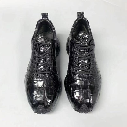 Men's Genuine Handmade Alligator Leather Sneakers