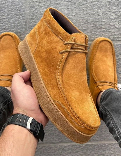 Suede Thermal Desert Boots