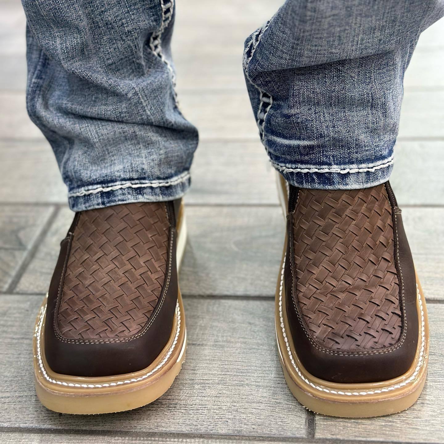 Men's Marcoa Contemporary Braided Western Boot