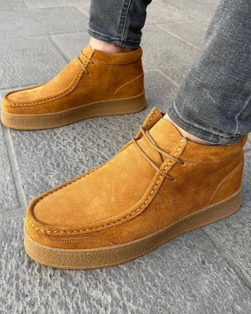 Suede Thermal Desert Boots