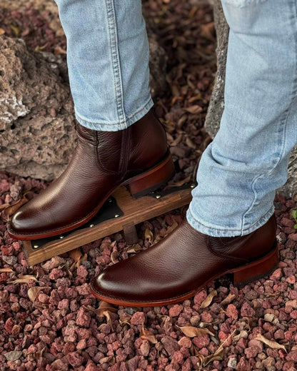 New Original Deerskin Cowboy Boots