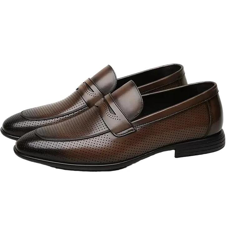 Men's elegant leather shoes