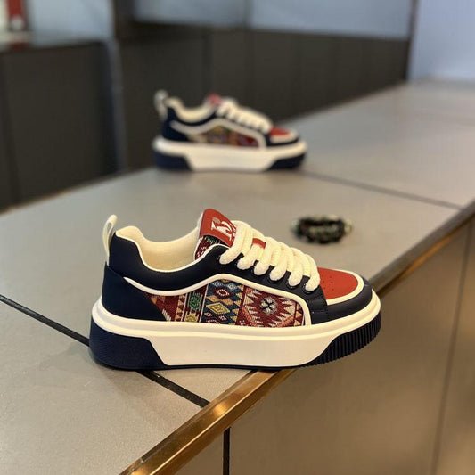 Men's embroidered sneakers