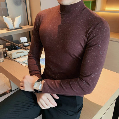 Men Fashion Sequin Luxury Sweater