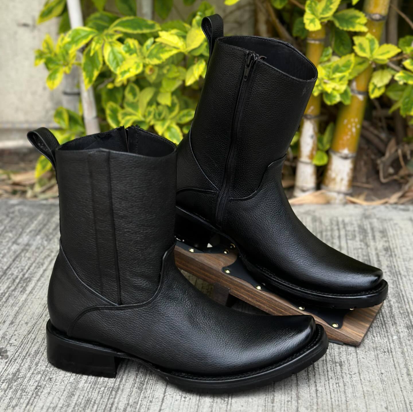 Handmade Vintage Natural Leather Boots