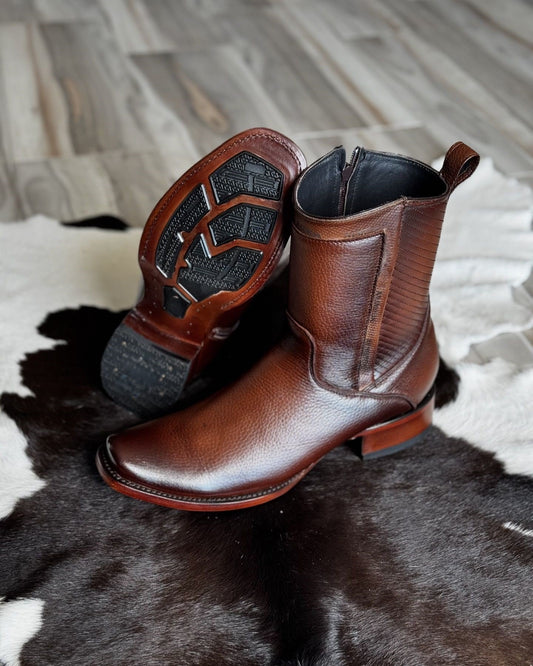 Original Handcrafted Deerskin Western Cowboy Boots