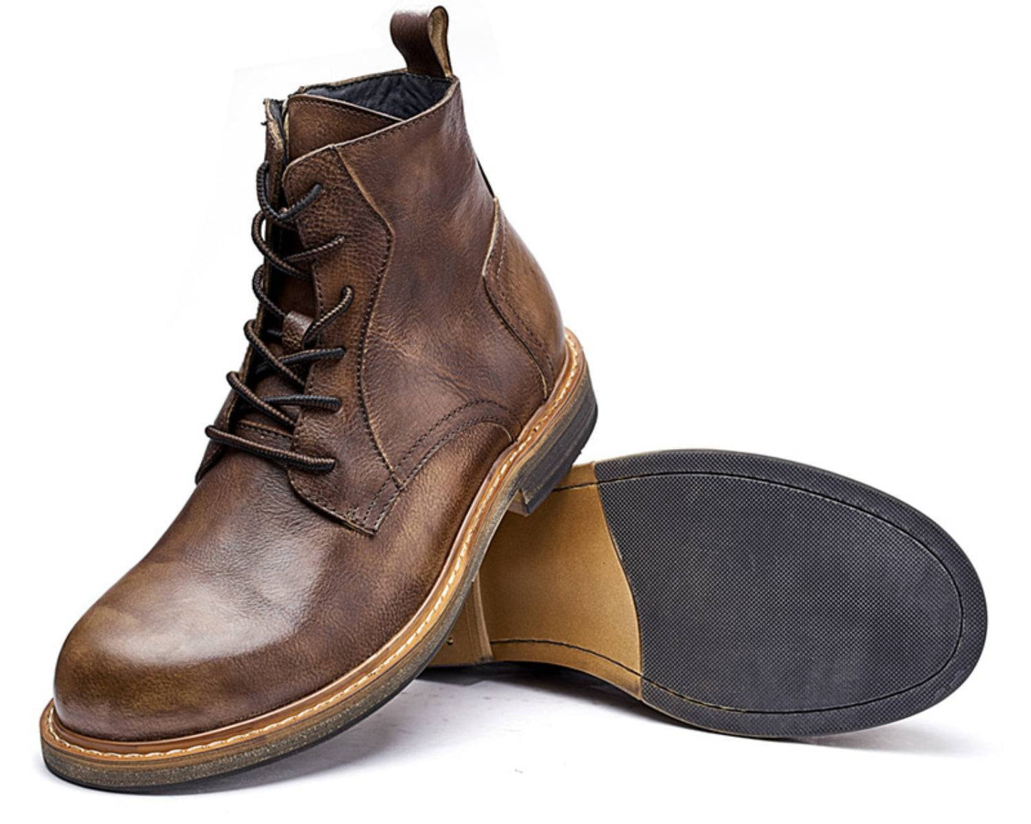 Men's Leather Welt Work Boots