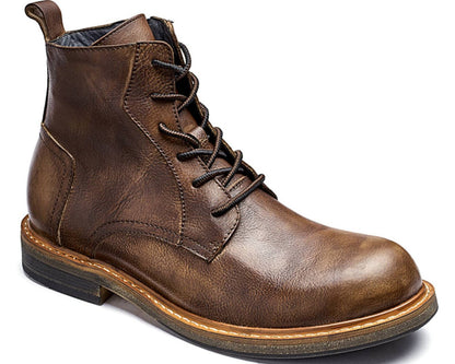 Men's Leather Welt Work Boots