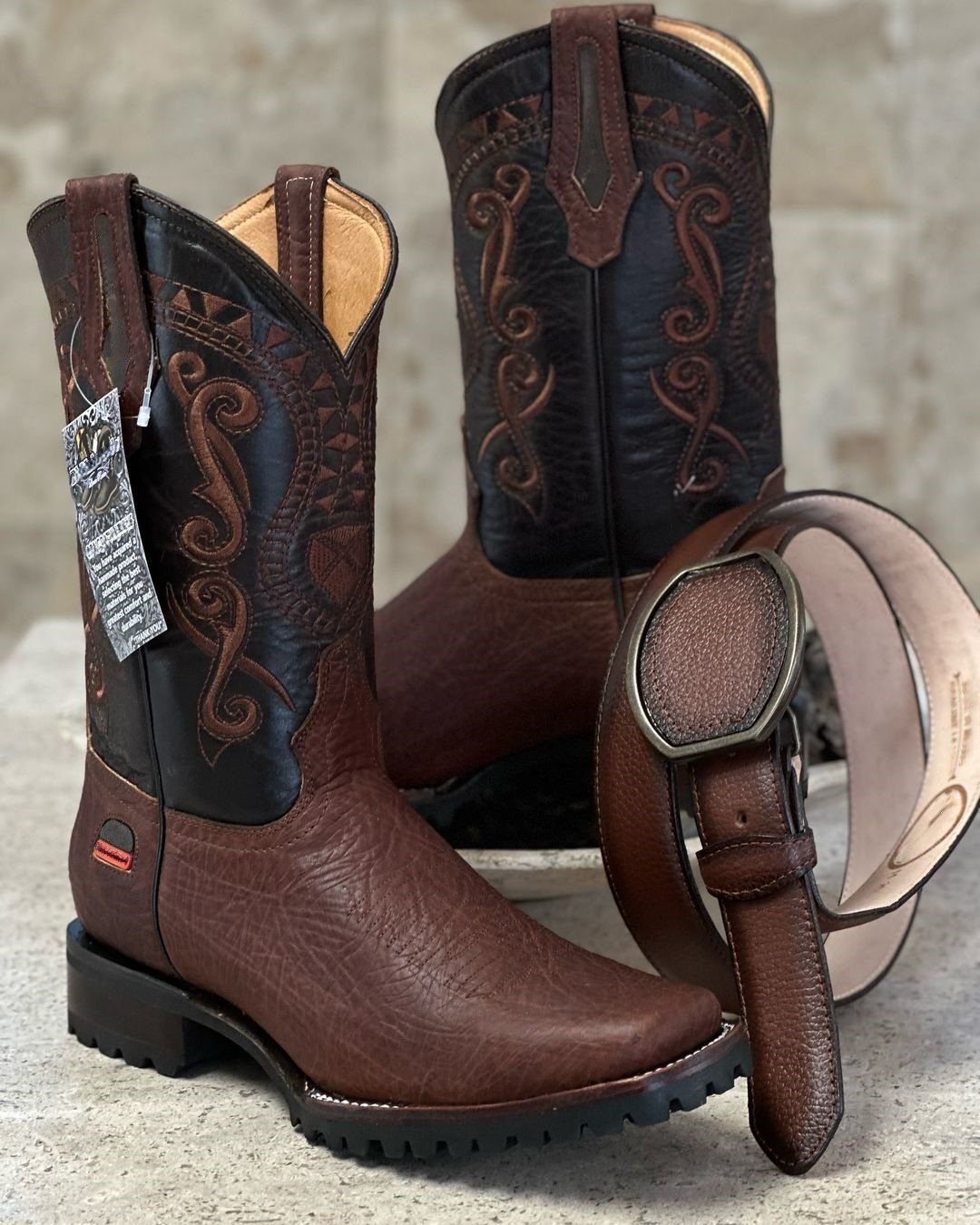 Men's Fashion Sole Western Boots