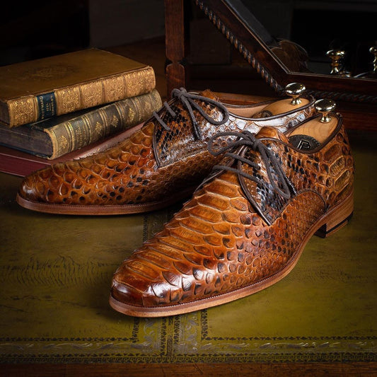 Top Python Leather Men's Shoes