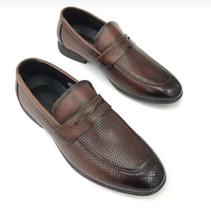 Men's elegant leather shoes