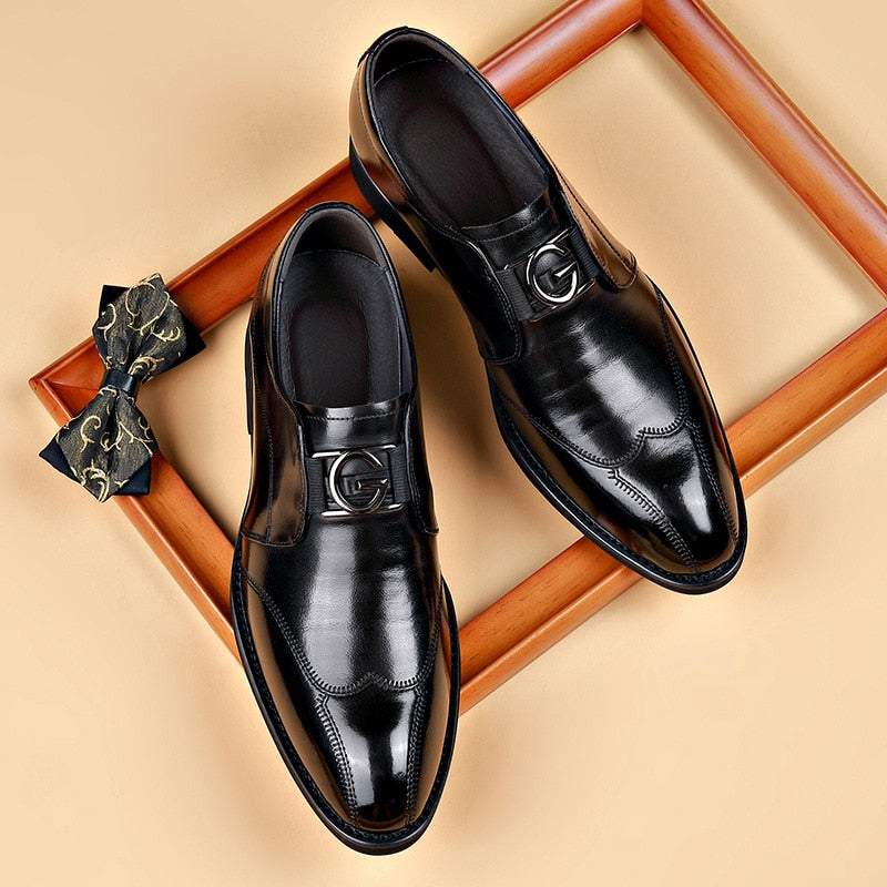 Men's New High Quality Genuine Leather Formal & Casual Shoes