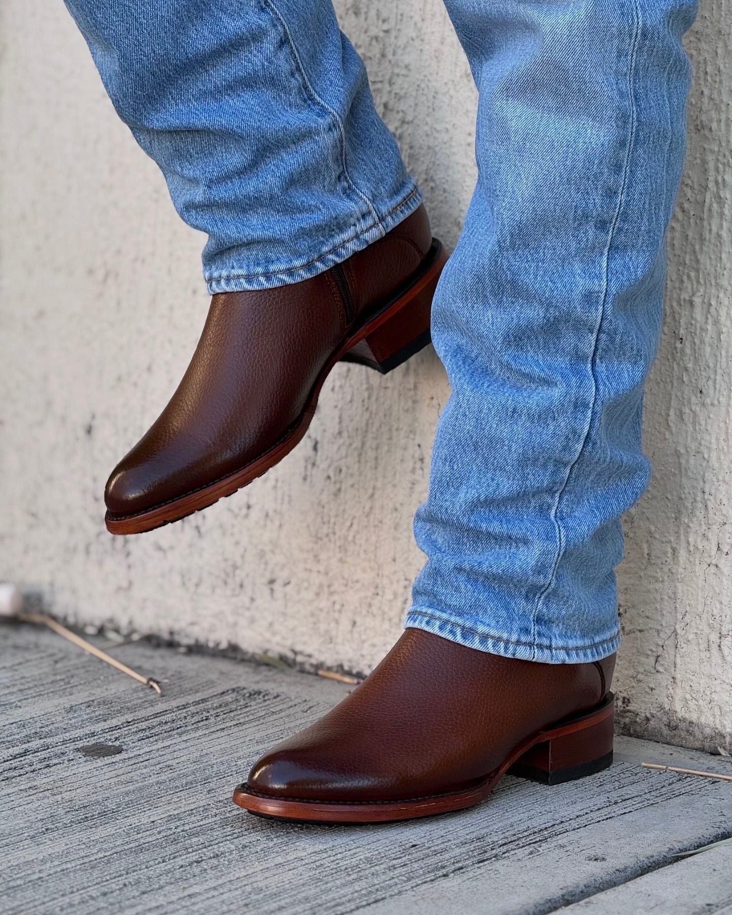 Original Handcrafted Deerskin Western Cowboy Boots