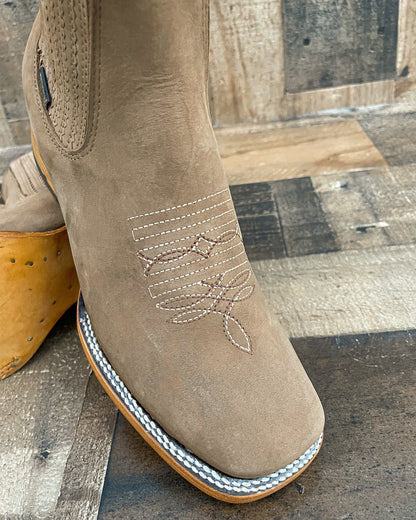 Handcrafted Men's Cowboy Ankle Boots