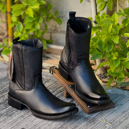 Handmade Vintage Natural Leather Boots