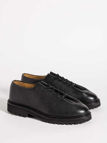 Ebano Grained Calf Leather Edouard Derbies