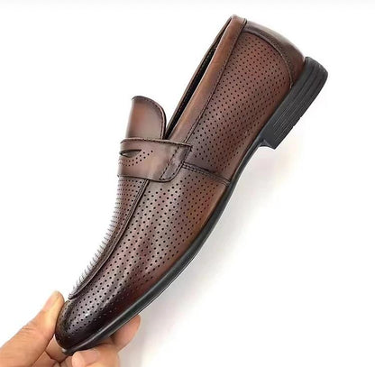 Men's elegant leather shoes