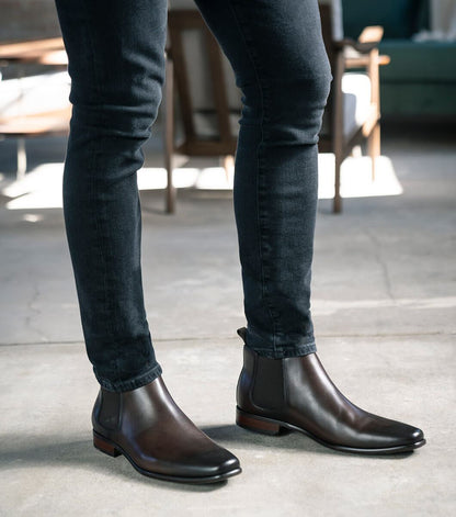 Plain Toe Chelsea Boot