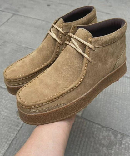 Suede Thermal Desert Boots