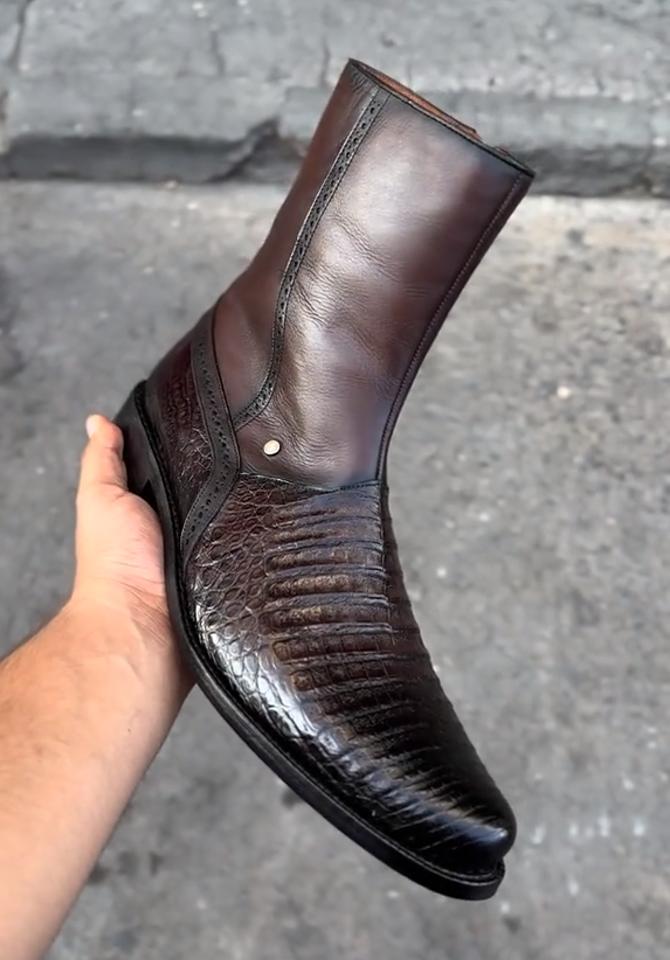 Nile Crocodile Boots