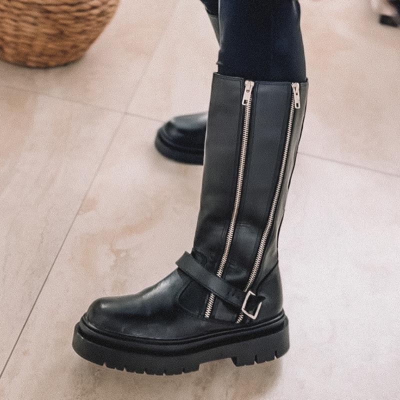 Women's Stylish Zipper Boots