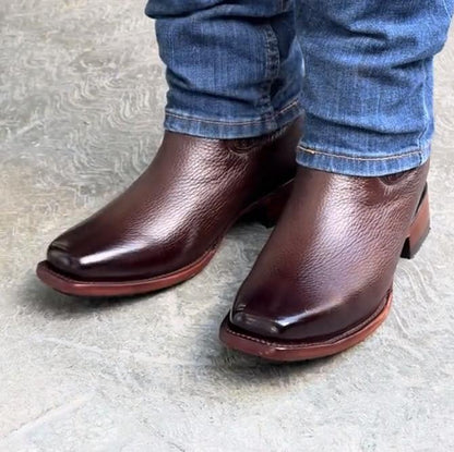 Men’s Square Toe Handcrafted Rodeo Cowboy Boots