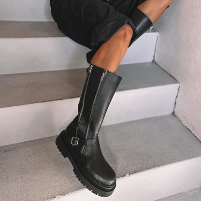 Women's Stylish Zipper Boots