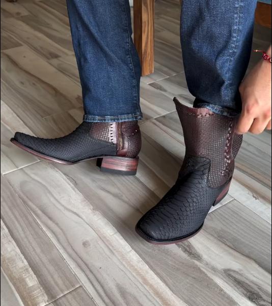 Textured Boots