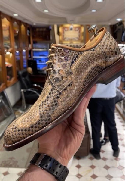 Men's Snakeskin Shoes