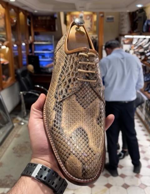 Men's Snakeskin Shoes